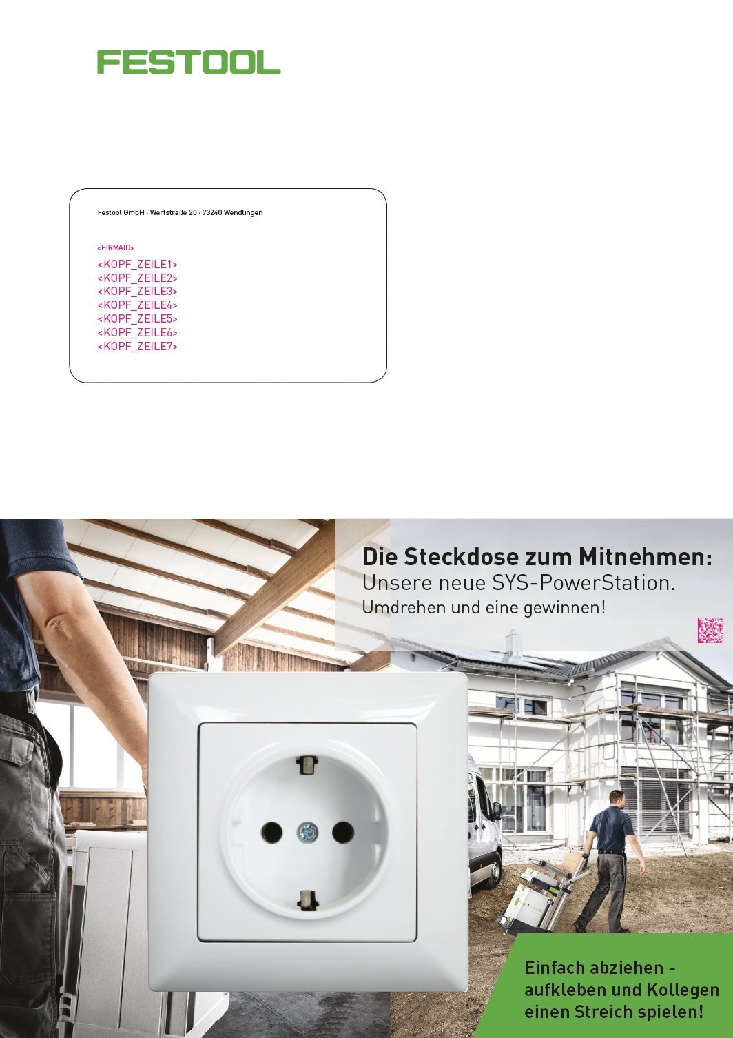 Mailing Katalogversand 1