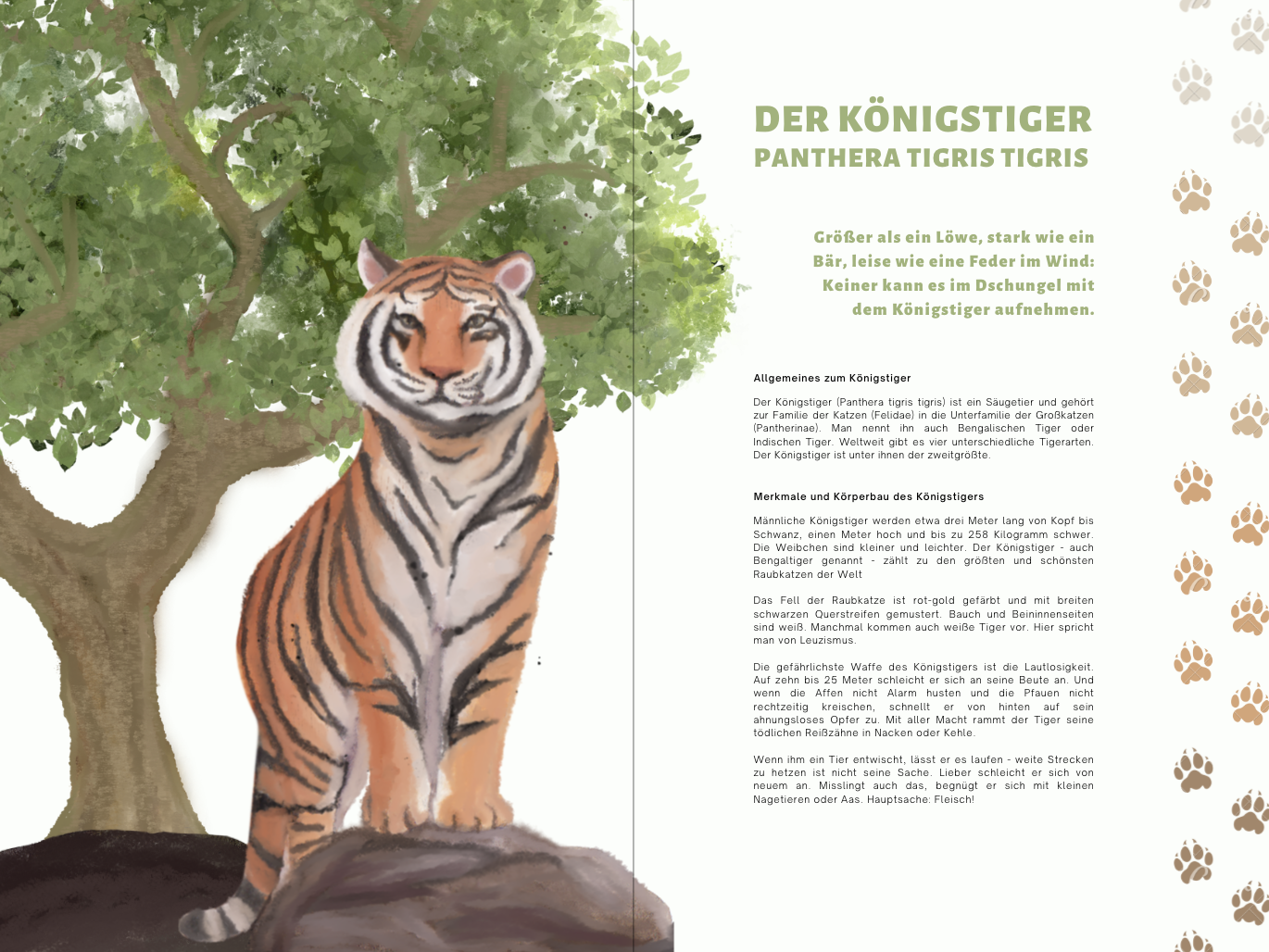 Tier-Lexikon Doppelseite 2