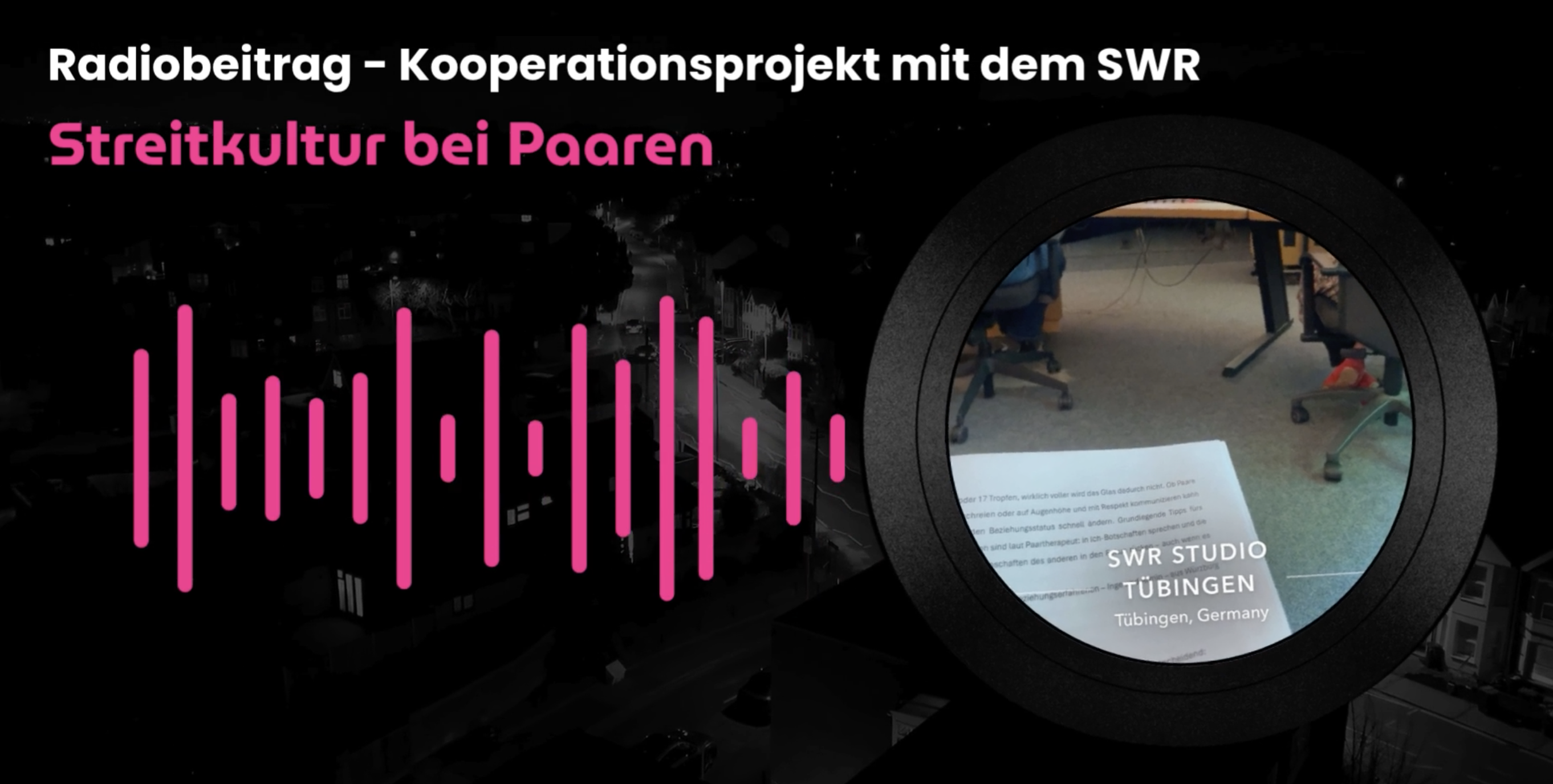 Radiobeitrag „Streitkultur bei Paaren“